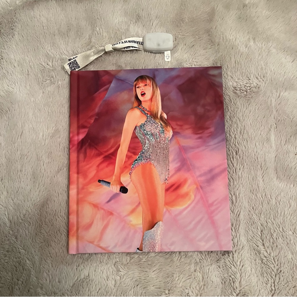 Official Taylor Swift The Eras Tour Book & Eras Tour Light Up Bracelet